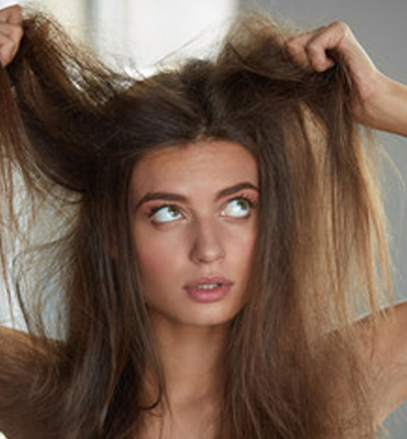 Haarpflege für beschädigtes Haar