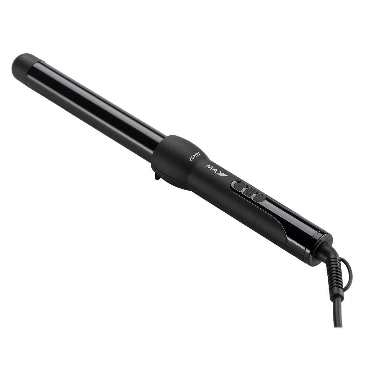 Max Pro - Twist Lockenstab - Black - 25 mm