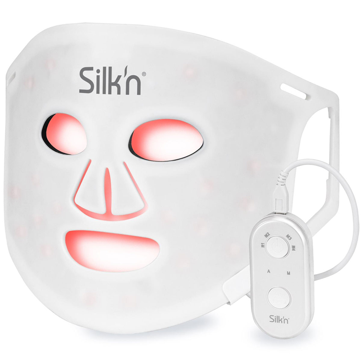 Silk'n – LED-Gesichtsmaske 100 – LED-Gesichtsmaske – Verbessern sie ihre haut mit LED-lichttechnologie