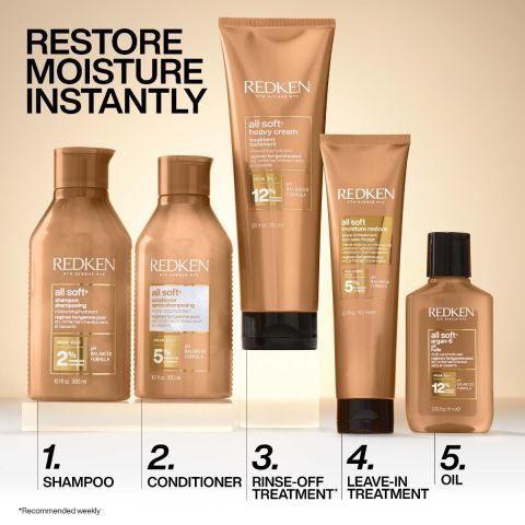 Redken - All Soft - Feuchtigkeitsspendendes Shampoo für trockenes Haar