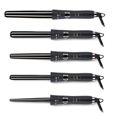 Max Pro - Miracle 5 In 1 - Lockenstab mit verschiedenen Aufsätzen