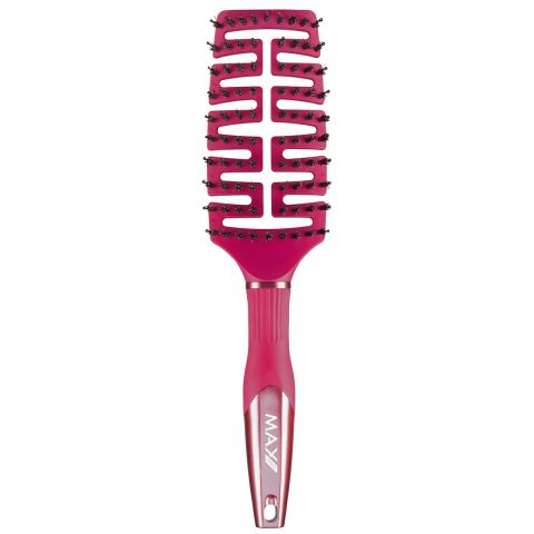 Max Pro - Detangler Brush - Burgundy Beauty