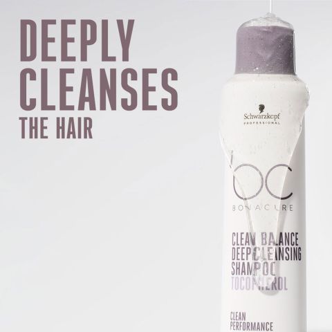 Schwarzkopf - Bonacure Clean Balance Deep Cleansing - Shampoo