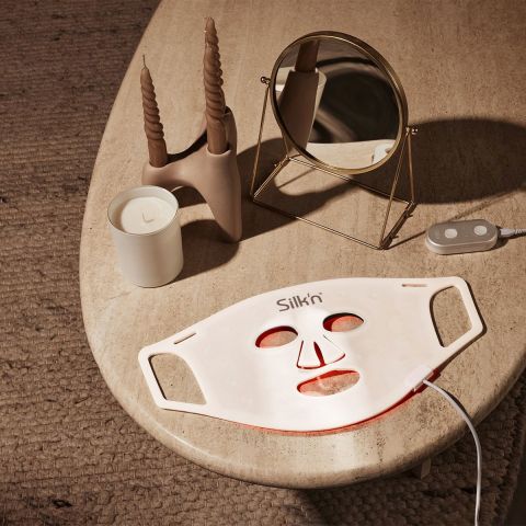 Silk'n – LED-Gesichtsmaske 100 – LED-Gesichtsmaske – Verbessern sie ihre haut mit LED-lichttechnologie
