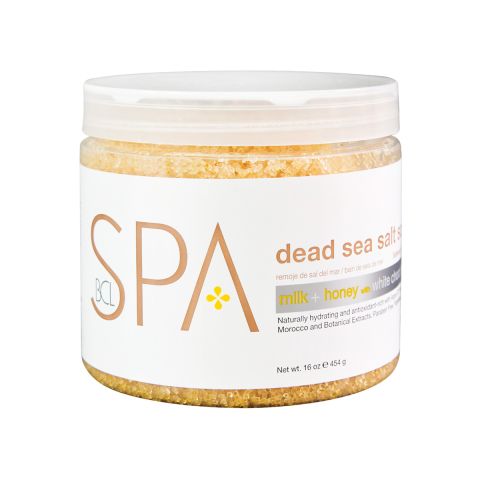 BCL SPA - Dead Sea Salt Soak Milk+Honey - 454 gr