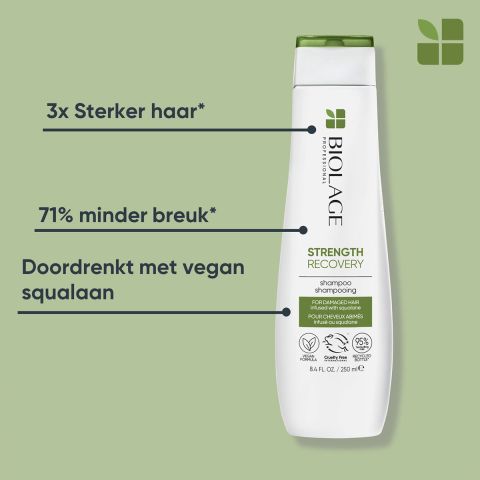 Biolage - Strength Recovery - Shampoo für geschädigtes Haar - 250 ml