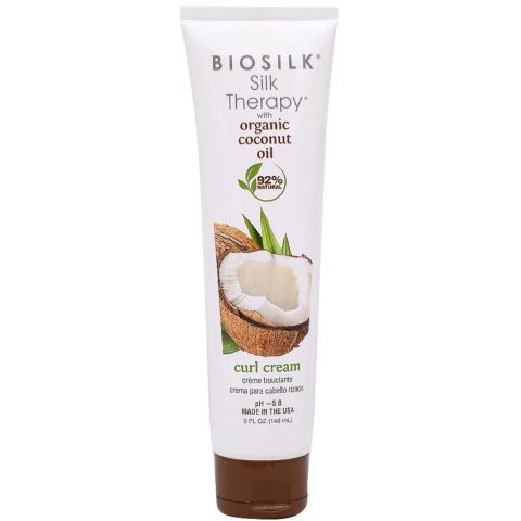 Biosilk - Silk Therapy Coconut Oil Curl Cream - 148 ml