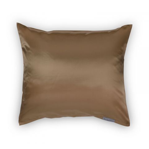 Beauty Pillow - Satin-Kissenbezug - Taupe - 60x70 cm