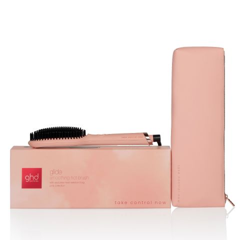 ghd Glide Warmteborstel Pink Peach