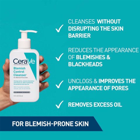 CeraVe - Blemish Control Face Cleanser - 236 ml