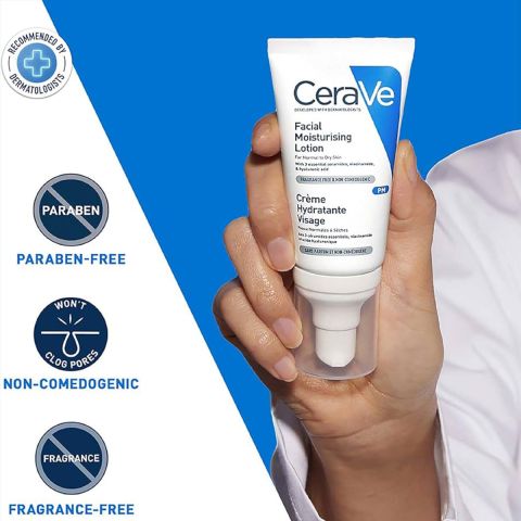 CeraVe - Facial Moisturizing Lotion PM - 52 ml