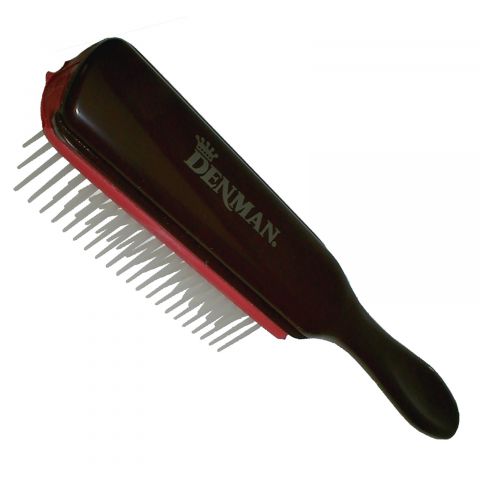 Denman Medium 7 Reihen Styling Bürste Rot D3 online kaufen ➤ | Haarbürsten