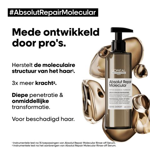 L'Oréal Professionnel - Absolut Repair Molecular Rinse-Off Serum - 250 ml