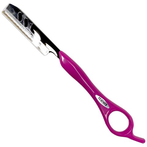 Feather - Styling Razor - Titanium Rosa