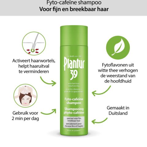 Plantur 39 - Coffein Shampoo Feines Haar - 250 ml