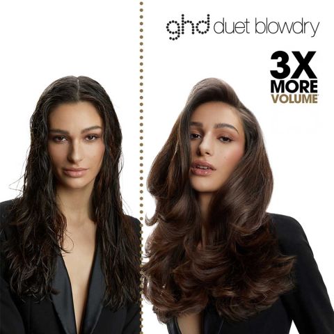 ghd - Duet Blowdry - 2-in-1 Föhnborstel - Zwart