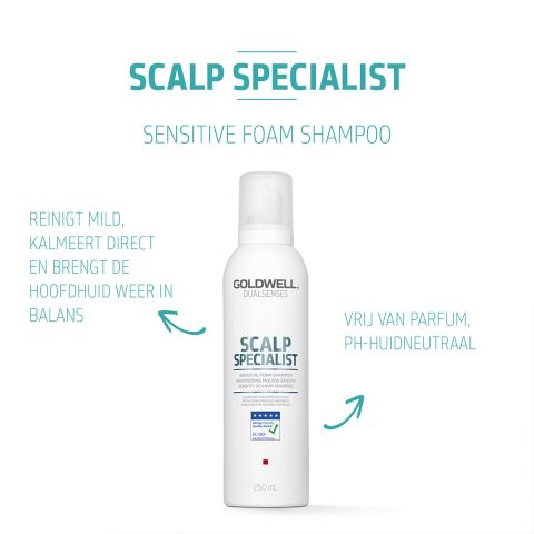 Goldwell - Dualsenses Scalp Specialist - Sensitive Foam Shampoo - 250 ml