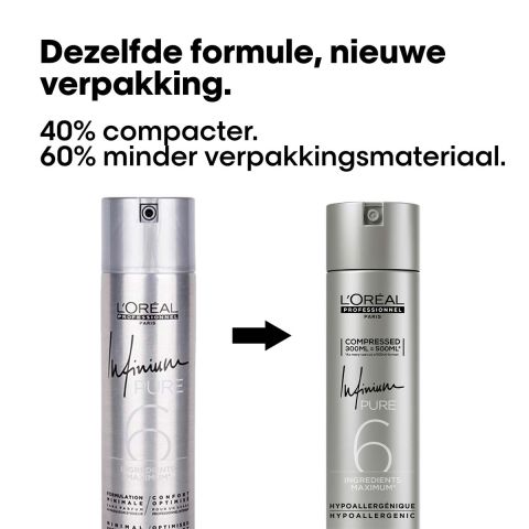 L'Oréal Professionnel - Infinium - Pure Extra Strong - Haarspray mit extra starker Halt