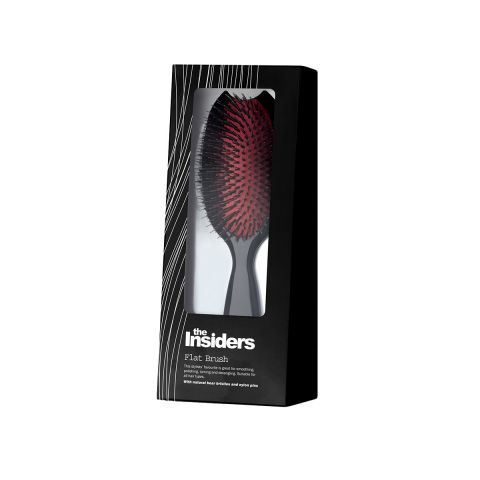 The Insiders - Natural Flat Healthy Hair Brush