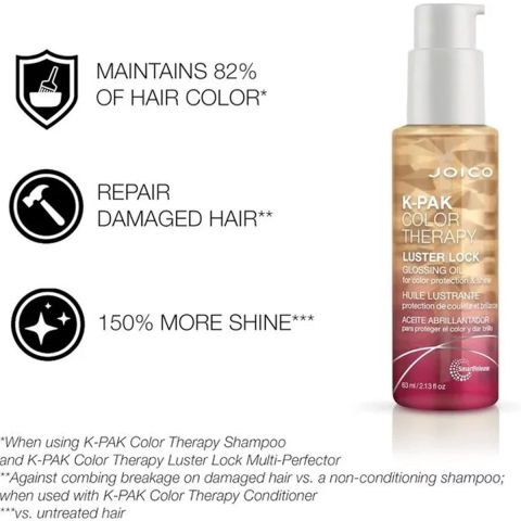 Joico - K-Pak Color Therapy LusterLock Oil Lite - 63 ml