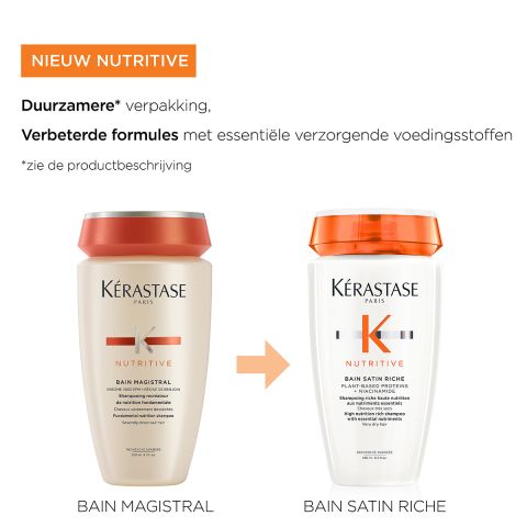 Kérastase - Nutritive Bain Satin Riche Shampoo für Sehr Trockenes Haar - 250 ml