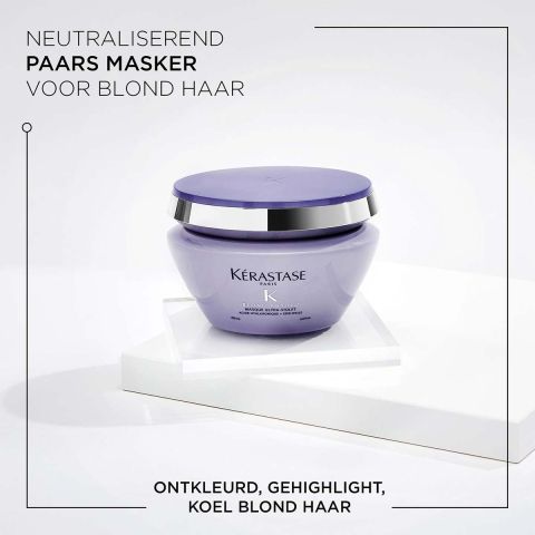 Kérastase - Blond Absolu Masque Ultra-Violet - Silberne Haarmaske für blondes Haar
