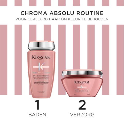 Kérastase - Chroma Absolu Giftset Duo Limited Edition Shampoo 250 ml & Masker 200 ml 