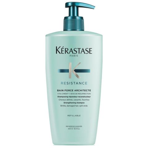 Kérastase - Résistance Bain Force Architecte Reparierendes Shampoo für beschädigtes Haar - 500 ml