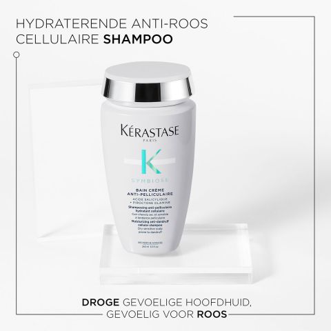 Kérastase - Symbiose Bain Creme gegen Schuppen Anti-Schuppen-Shampoo für Trockene Kopfhaut - 250 ml