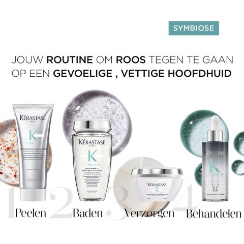 Kérastase - Symbiose Bain Pureté Anti-Schuppen Anti-Schuppen Shampoo für Fettige Kopfhaut - 250 ml