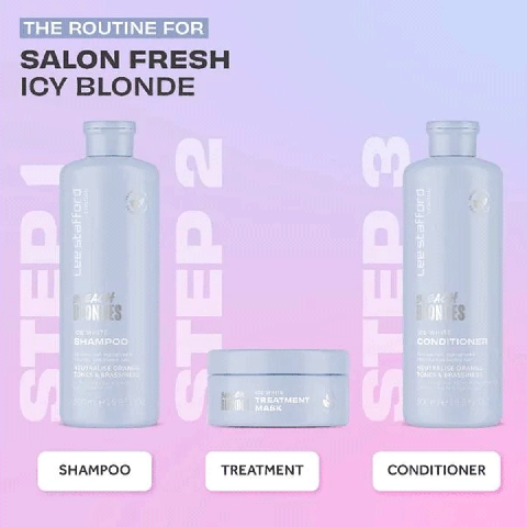 Lee Stafford - Bleach Blondes - Ice White - Shampoo - 250 ml