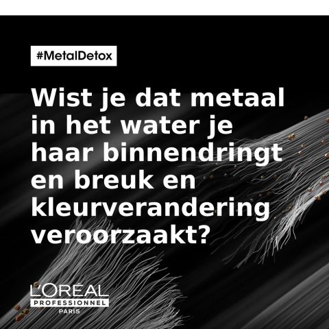 L'Oréal Professionnel - Serie Expert - Metal Detox Mask - Haarmaske für geschädigtes Haar