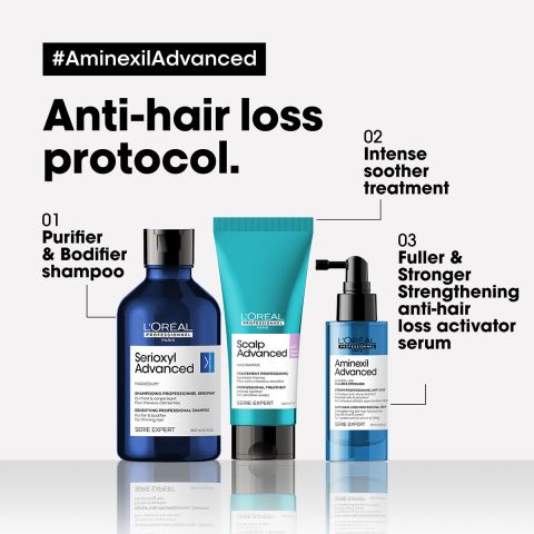 L'Oréal Professionnel - Aminexil Advanced - Anti-Haarausfall-Serum - geschwächtes Haar - 90 ml