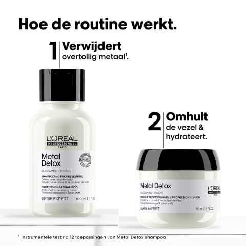 L’Oréal Professionnel - Metal Detox Discovery Duo Set - 100 ml & 75 ml
