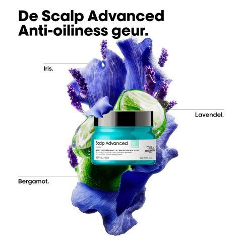 L'Oréal Professionnel - Scalp Advanced - Anti-Fettigkeit - 2-in-1 Haarkur für fettiges Haar - 250 ml