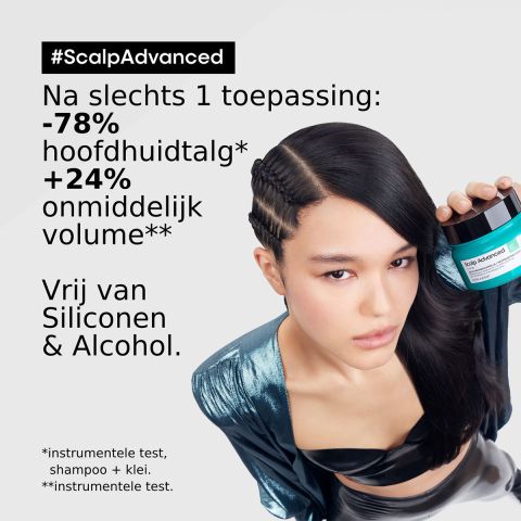 L'Oréal Professionnel - Scalp Advanced - Anti-Fettigkeit - 2-in-1 Haarkur für fettiges Haar - 250 ml