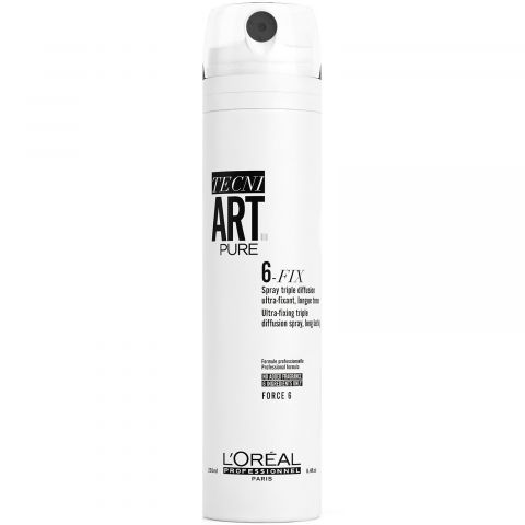L'Oréal Professionnel - Tecni.ART - Pure 6-Fix - Fixierspray - 24-Stunden Halt - 250 ml