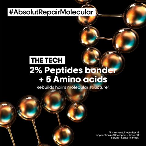 L'Oréal Professionnel - Absolut Repair Molecular - Reparaturschampoo - Für geschädigtes Haar