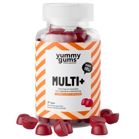 Yummygums - Multi+ Gummies - 60 Stück
