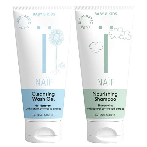Naïf - Value Pack Shampoo + Washgel for baby & kids