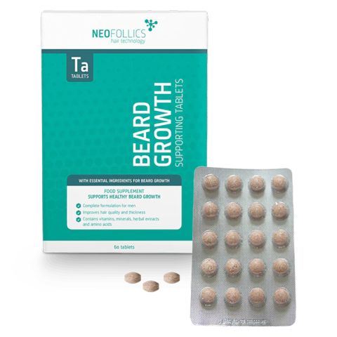 Neofollics - Beard Growth Supporting - Tabletten