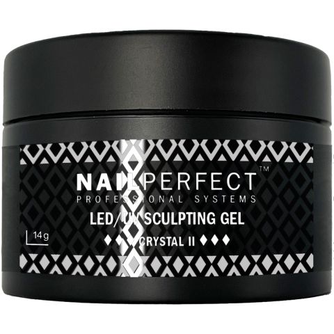 Nail Perfect - LED/UV - Sculpting Gel - Crystal 2 - 14 gr