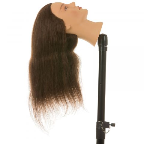 Heads-Up - Übungskopf Hellen - Braunes Haar - 50 cm