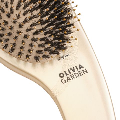 Olivia Garden - Curve - Boar & Nylon - Haarborstel - Gold