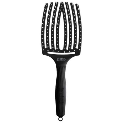 Olivia Garden - FingerBrush Large - Zwart