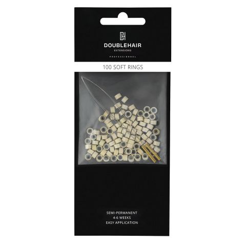 Balmain - DoubleHair - Länge & Volumen Haarverlängerungsringe - 100 Stück - Blond