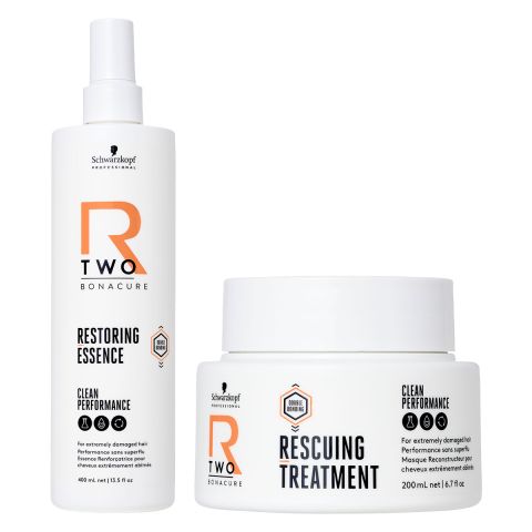 Schwarzkopf - R-TWO - Restoring Essence & Rescuing Treatment 200 ml