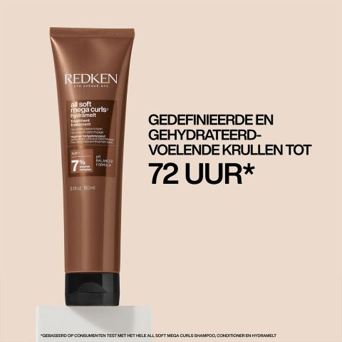 Redken - All Soft - Mega Curls Hydramelt - Leave-in für krauses und lockiges Haar - 150 ml