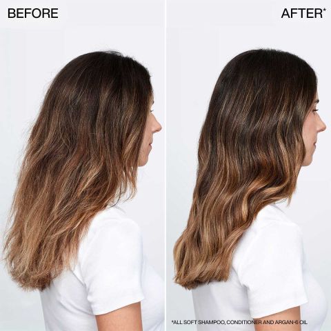 Redken - All Soft Shampoo 300 ml + Refill 500 ml + Conditioner 300 ml - Set