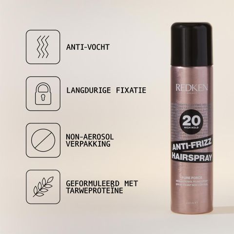 Redken - Hairsprays - Pure Force 20 - 250 ml